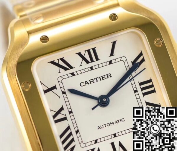 Santos Cartier Women's WGSA0030 Gold Watch Case BV Factory