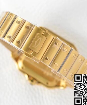 Santos Cartier Women's WGSA0030 Gold Watch Case BV Factory