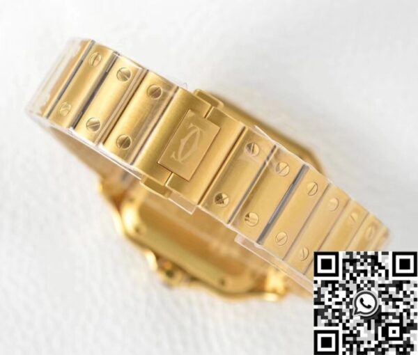 Santos Cartier Women's WGSA0030 Gold Watch Case BV Factory