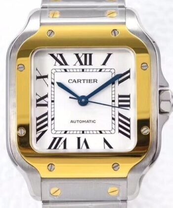 Cartier Santos Ladies​ W2SA0016 White Dial Watch BV Factory