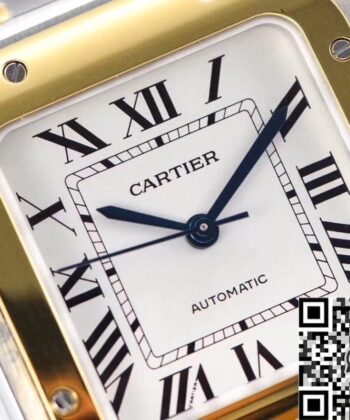 Cartier Santos Ladies​ W2SA0016 White Dial Watch BV Factory