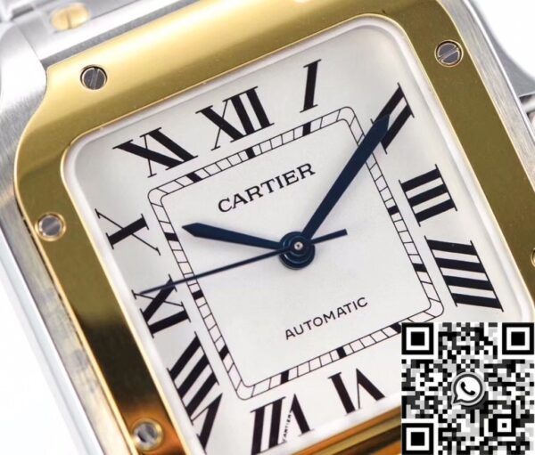 Cartier Santos Ladies​ W2SA0016 White Dial Watch BV Factory