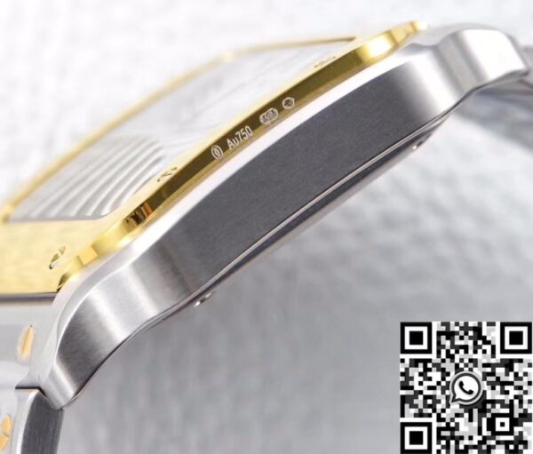 Cartier Santos Ladies​ W2SA0016 White Dial Watch BV Factory