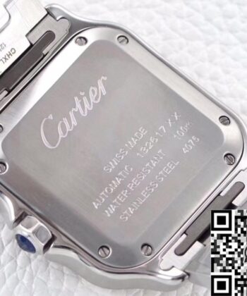 Cartier Santos Ladies​ W2SA0016 White Dial Watch BV Factory