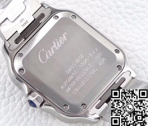 Cartier Santos Ladies​ W2SA0016 White Dial Watch BV Factory