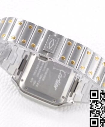 Cartier Santos Ladies​ W2SA0016 White Dial Watch BV Factory