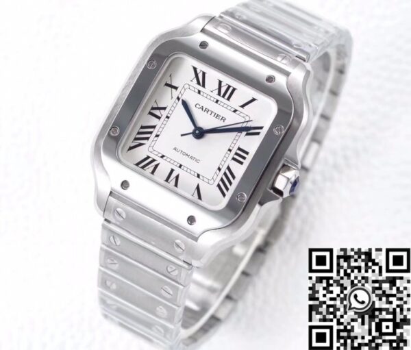 Cartier Santos Womens​ WSSA0029 Whit Dial Watch BV Factory