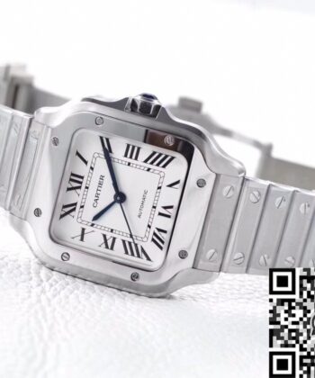 Cartier Santos Womens​ WSSA0029 Whit Dial Watch BV Factory