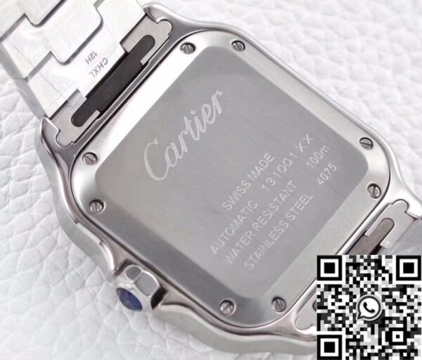 Cartier Santos Womens​ WSSA0029 Whit Dial Watch BV Factory