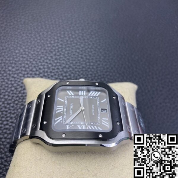 BV Factory Cartier Santos WSSA0037 Grey Dial Watch