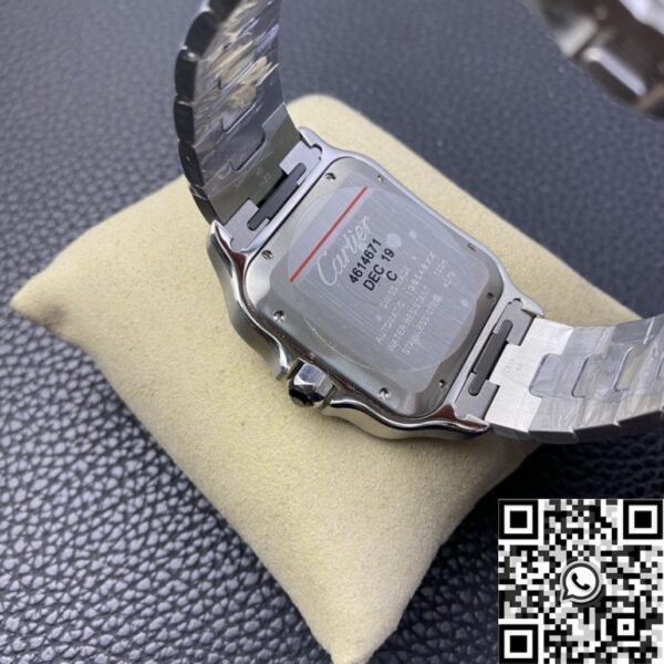 BV Factory Cartier Santos WSSA0037 Grey Dial Watch