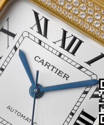Cartier Watches Santos​ Gold Full Diamond BV Factory