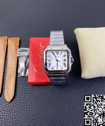 Cartier Santos Watches​ WSSA0009 White Dial BV Factory
