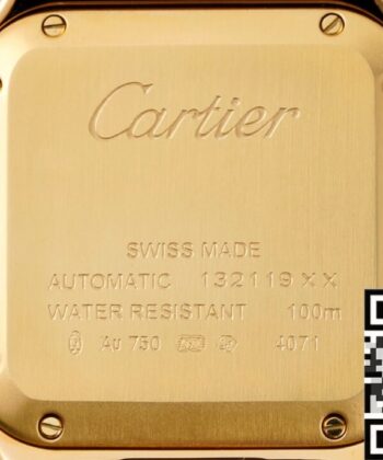 Cartier Watches Santos​ Gold Full Diamond BV Factory