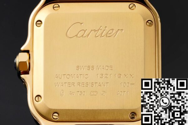 Cartier Watches Santos​ Gold Full Diamond BV Factory
