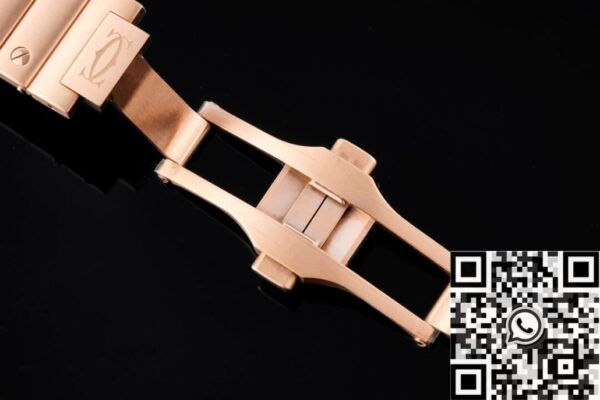Cartier Los Santos Rose Gold Full Diamond Watch BV Factory
