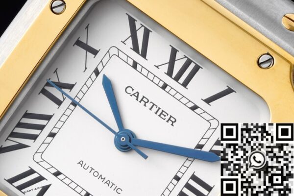 Cartier Santos Replica Watch W2SA0016 Silver BV Factory
