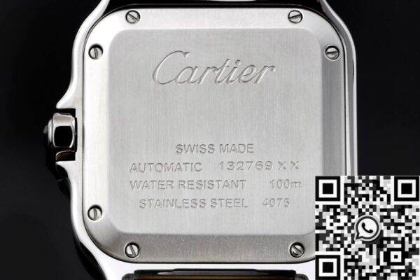 Cartier Santos Replica Watch W2SA0016 Silver BV Factory