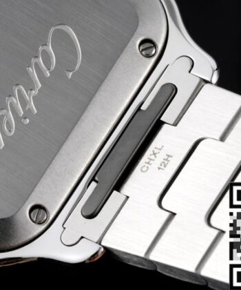 Cartier Santos Replica Watch W2SA0016 Silver BV Factory