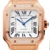 Santos By Cartier​ WJSA0009 Silver Gray Watch BV Factory