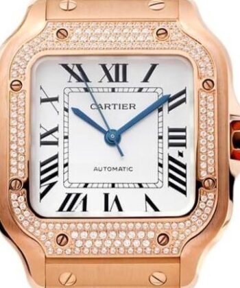 Santos By Cartier​ WJSA0009 Silver Gray Watch BV Factory