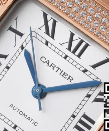 Santos By Cartier​ WJSA0009 Silver Gray Watch BV Factory