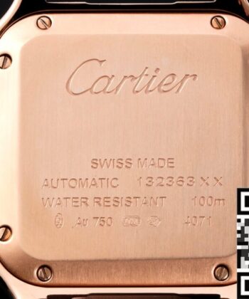 Santos By Cartier​ WJSA0009 Silver Gray Watch BV Factory