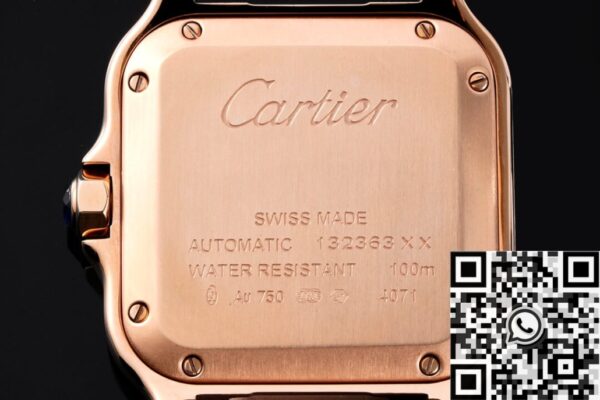 Santos By Cartier​ WJSA0009 Silver Gray Watch BV Factory