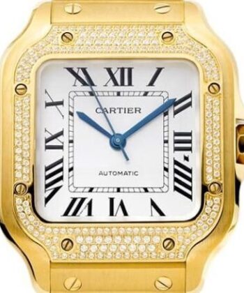 Cartier Santos 40MM WJSA0010 Gold Watch BV Factory