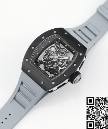 Richard Mille Watch RM55 Colored Rubber Strap KU Factory