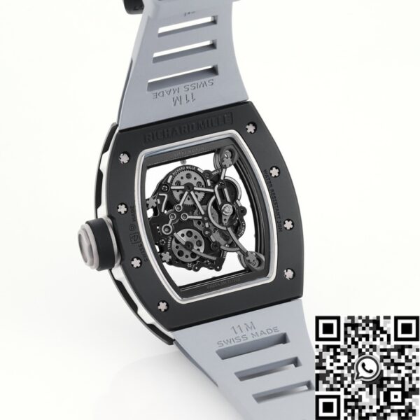 Richard Mille Watch RM55 Colored Rubber Strap KU Factory