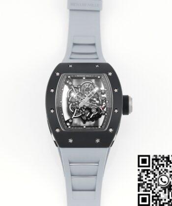 Richard Mille Watch RM55 Colored Rubber Strap KU Factory