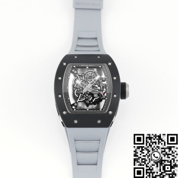 Richard Mille Watch RM55 Colored Rubber Strap KU Factory