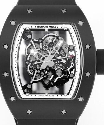 Richard Mille RM55 White Dial Watch KU Factory