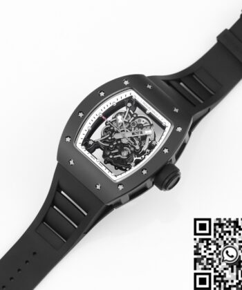 Richard Mille RM55 White Dial Watch KU Factory