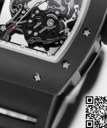 Richard Mille RM55 White Dial Watch KU Factory
