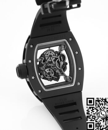 Richard Mille RM55 White Dial Watch KU Factory