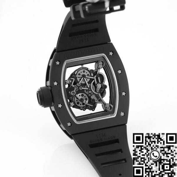 Richard Mille RM55 White Dial Watch KU Factory