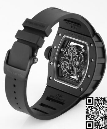 Richard Mille RM55 White Dial Watch KU Factory