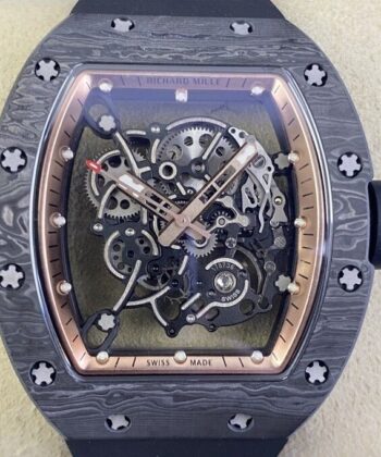 Richard Mille For Sale RM055 Rose Gold Dial Watch KU Factory