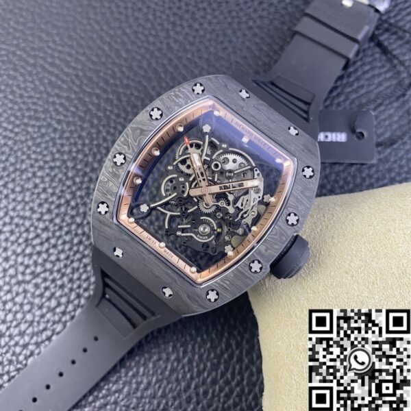 Richard Mille For Sale RM055 Rose Gold Dial Watch KU Factory