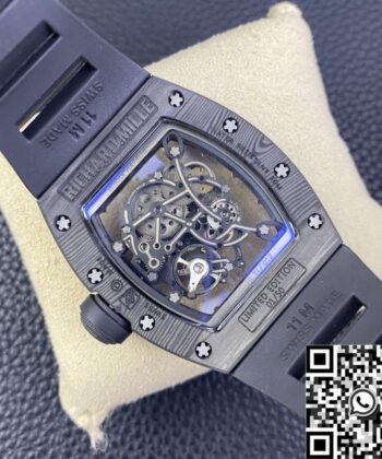 Richard Mille For Sale RM055 Rose Gold Dial Watch KU Factory