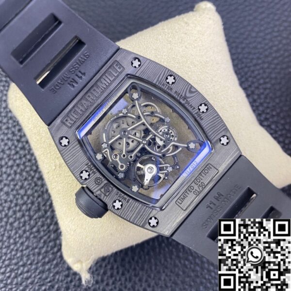 Richard Mille For Sale RM055 Rose Gold Dial Watch KU Factory
