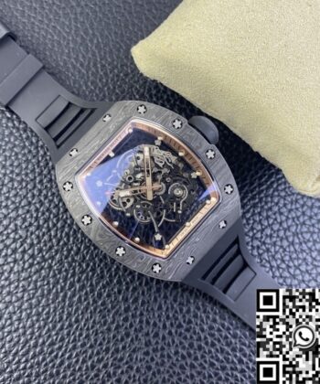 Richard Mille For Sale RM055 Rose Gold Dial Watch KU Factory