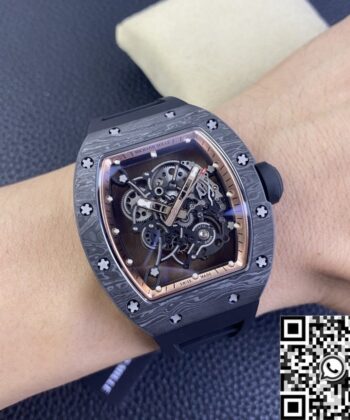 Richard Mille For Sale RM055 Rose Gold Dial Watch KU Factory