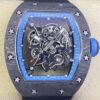 Richard Mille Fake RM055 Blue Dial Watch KU Factory