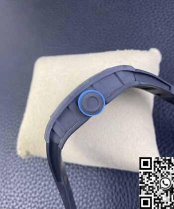 Richard Mille Fake RM055 Blue Dial Watch KU Factory