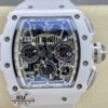 Men's Richard Mille Watch​ RM011-03 White Dial KU Factory