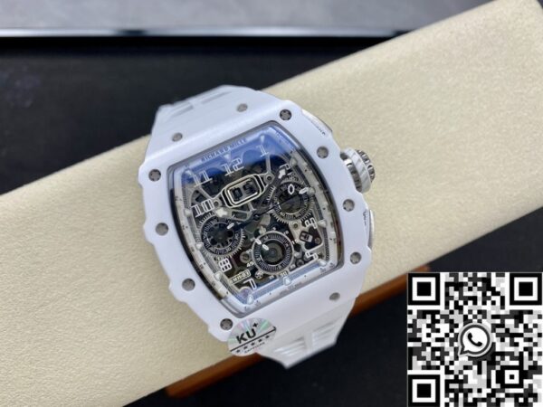 Men's Richard Mille Watch​ RM011-03 White Dial KU Factory