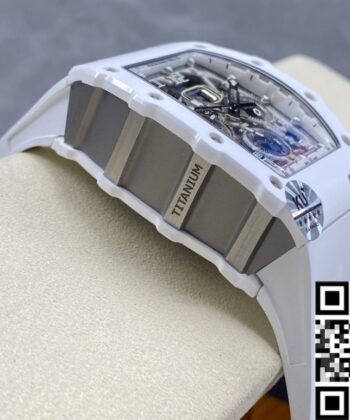 Men's Richard Mille Watch​ RM011-03 White Dial KU Factory